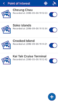 Bookmark function for Point of Interest